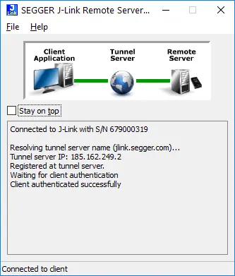 RemoteServerConnected