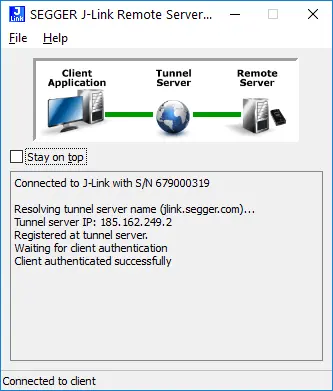 RemoteServerConnected