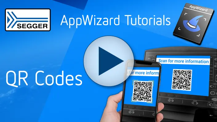 emWin AppWizard QR codes Video emWin AppWizard QR codes