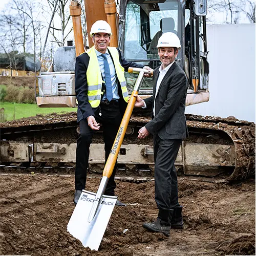 Groundbreaking of second SEGGER building