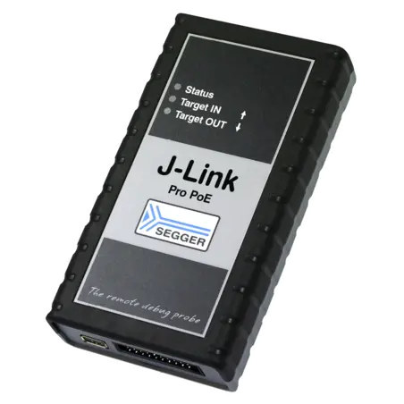J-Link Pro PoE – specialized high-end debug probe for test farms