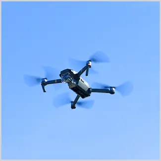 Application sample flying drone