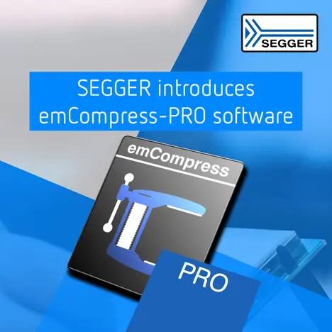SEGGER News: SEGGER introduces emCompress-PRO software