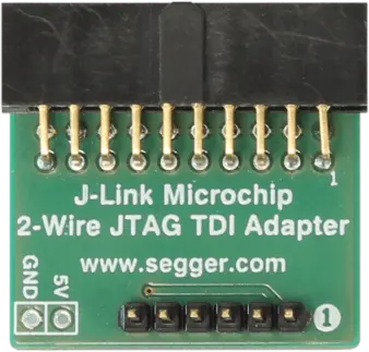 Microchip 2-Wire JTAG TDI Adapter