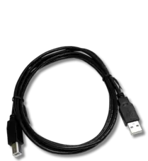 Black Cable USB shadow 