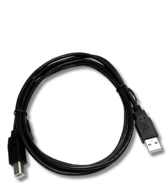 Black Cable USB shadow