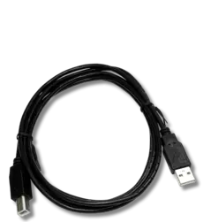 Black Cable USB shadow 