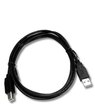 Black Cable USB shadow 