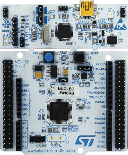 ST - stm32f410rb Nucleo