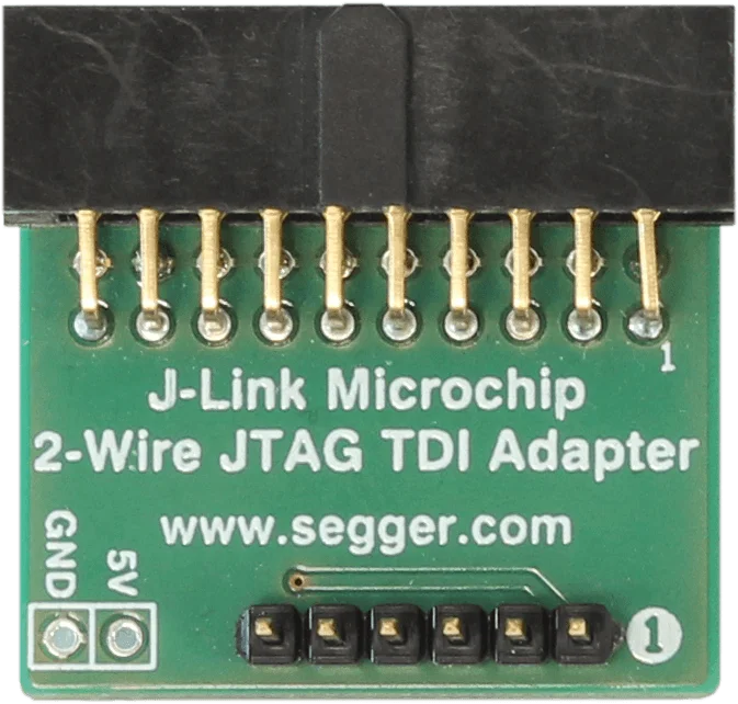 J-Link Microchip 2-Wire JTAG TDI Adapter J-Link Microchip 2 Wire JTAG TDI Adapter