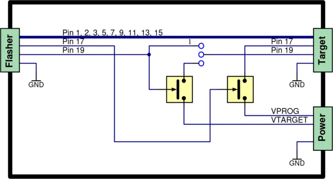 Programming Voltage Adapter Schematics