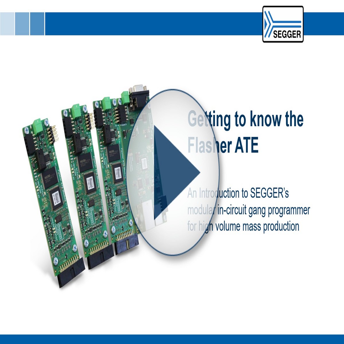 Getting to know the Flasher ATE SEGGER The Embedded Experts