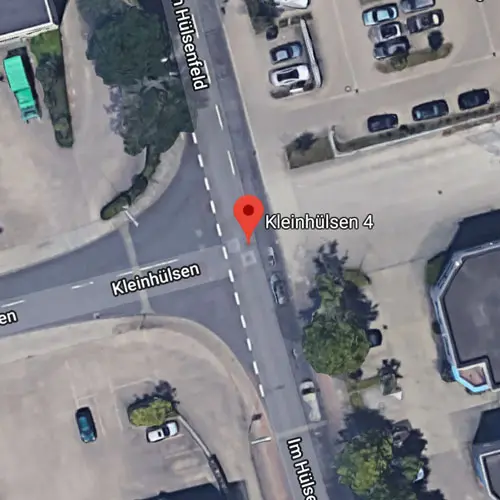 Satellite image of former headquarters in Hilden