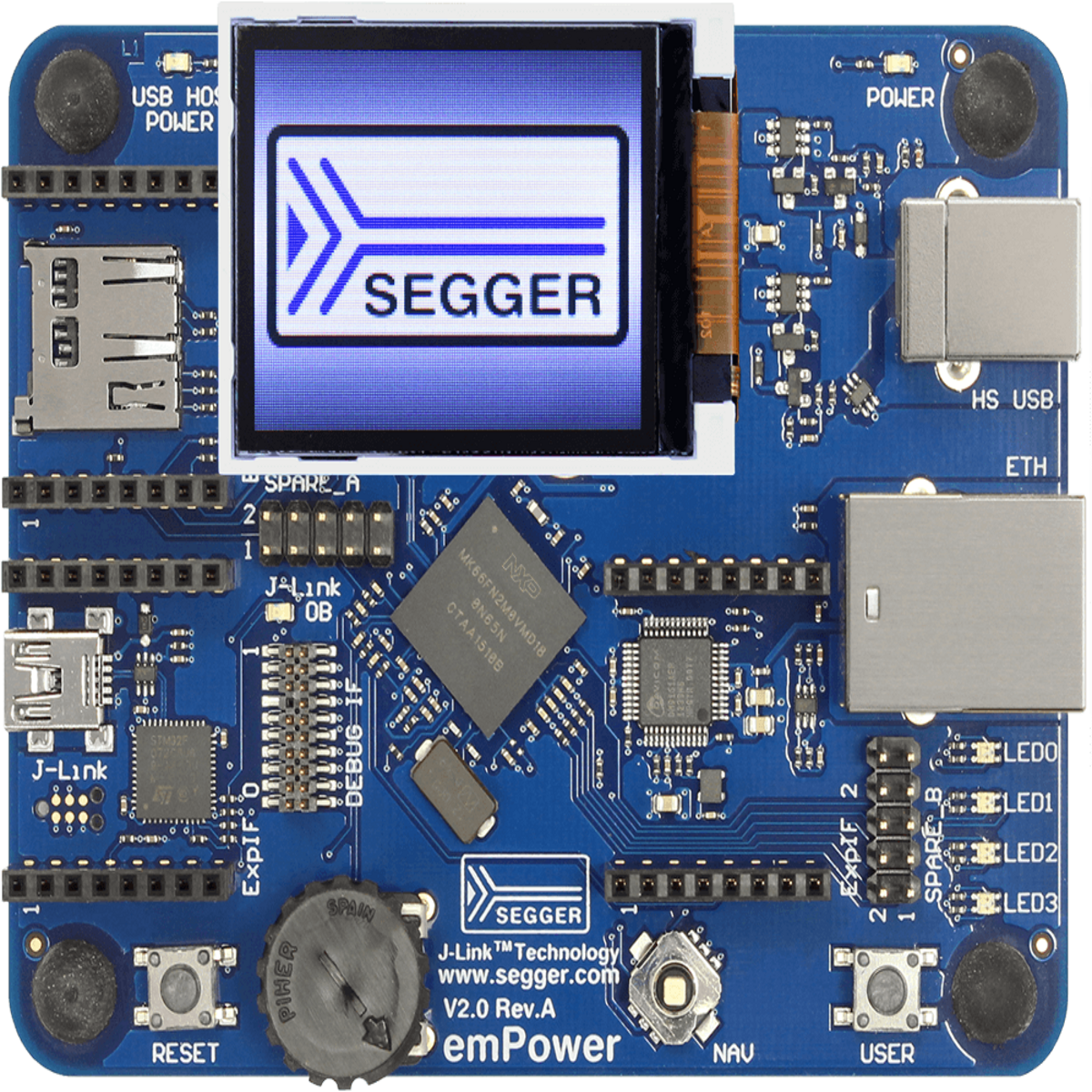 Segger embedded studio создание проекта