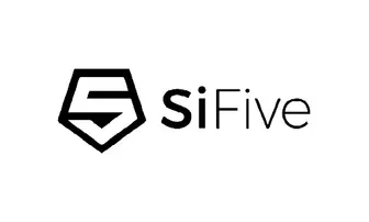 Logo of SiFive, featuring a stylized number "5" within a shield shape, accompanied by the text "SiFive" in modern typography. The design emphasizes innovation and technology in a sleek, minimalist style.