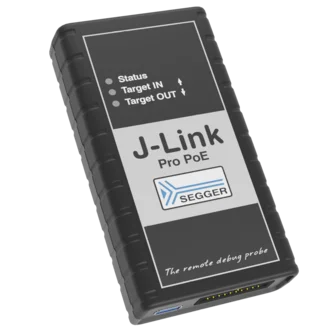J-Link Pro PoE – specialized high-end debug probe for test farms
