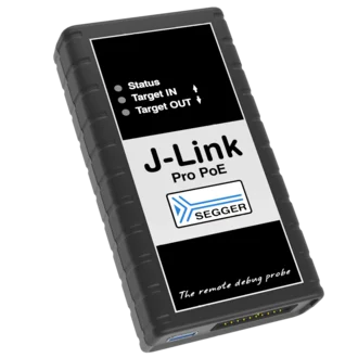 J-Link Pro PoE – specialized high-end debug probe for test farms J-Link Pro PoE – specialized high-end debug probe for test farms
