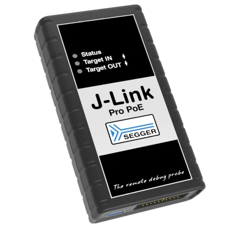 J-Link Pro PoE – specialized high-end debug probe for test farms