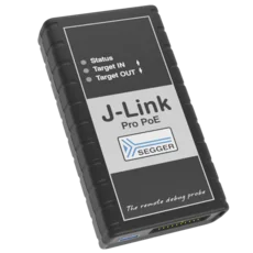 J-Link Pro PoE – specialized high-end debug probe for test farms J-Link Pro PoE – specialized high-end debug probe for test farms