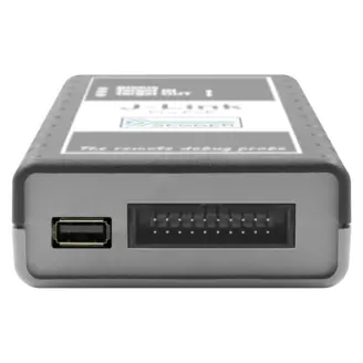 J-Link Pro PoE – target interface and switched target power supply