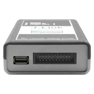 J-Link Pro PoE – target interface and switched target power supply