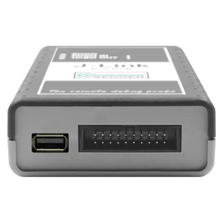 J-Link Pro PoE – target interface and switched target power supply