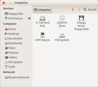emusb device mtp class