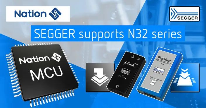 J-Link & Flasher support for N32