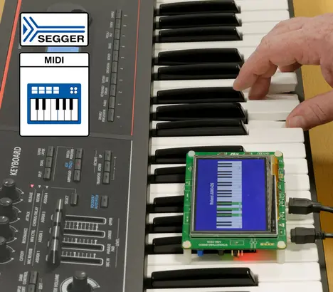 emUSB-Host MIDI