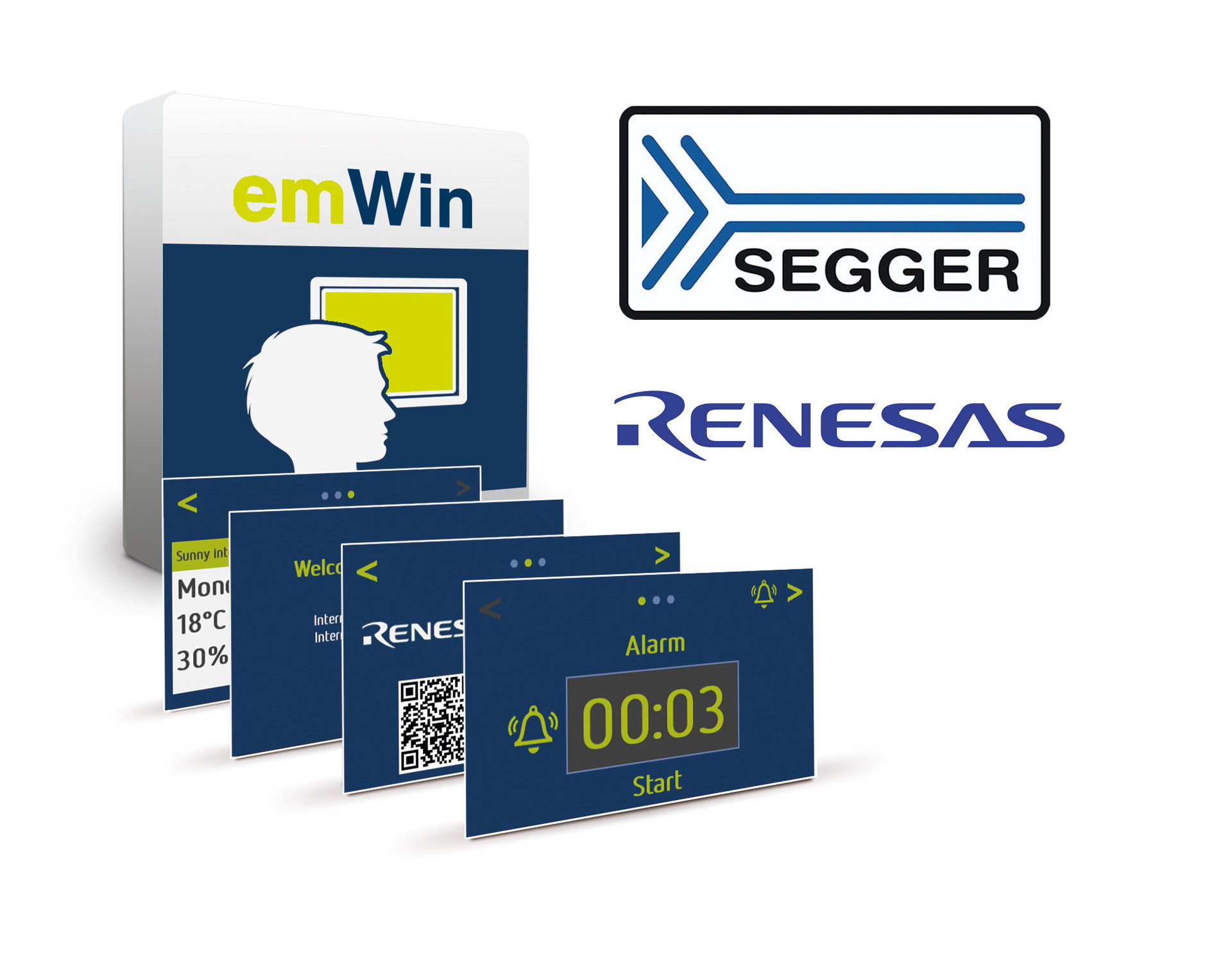 Renesas Electronics and SEGGER Collaborate to Support Customers with emWin GUI for RX65N/RX651 MCUs