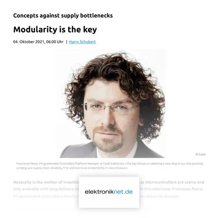 SEGGER Press: Concepts against supply bottlenecks — Modularity is the key