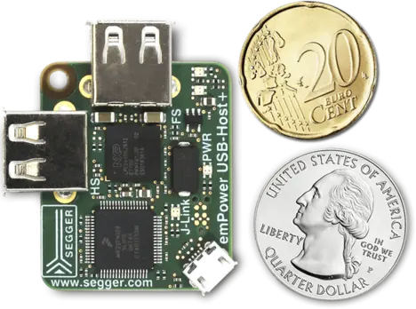 emPower-USB-Host a compact dual USB board based on a microcontroller emPower-USB-Host