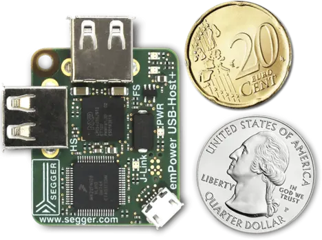 emPower-USB-Host a compact dual USB board based on a microcontroller emPower-USB-Host