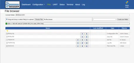 Flasher Hub-4 file management