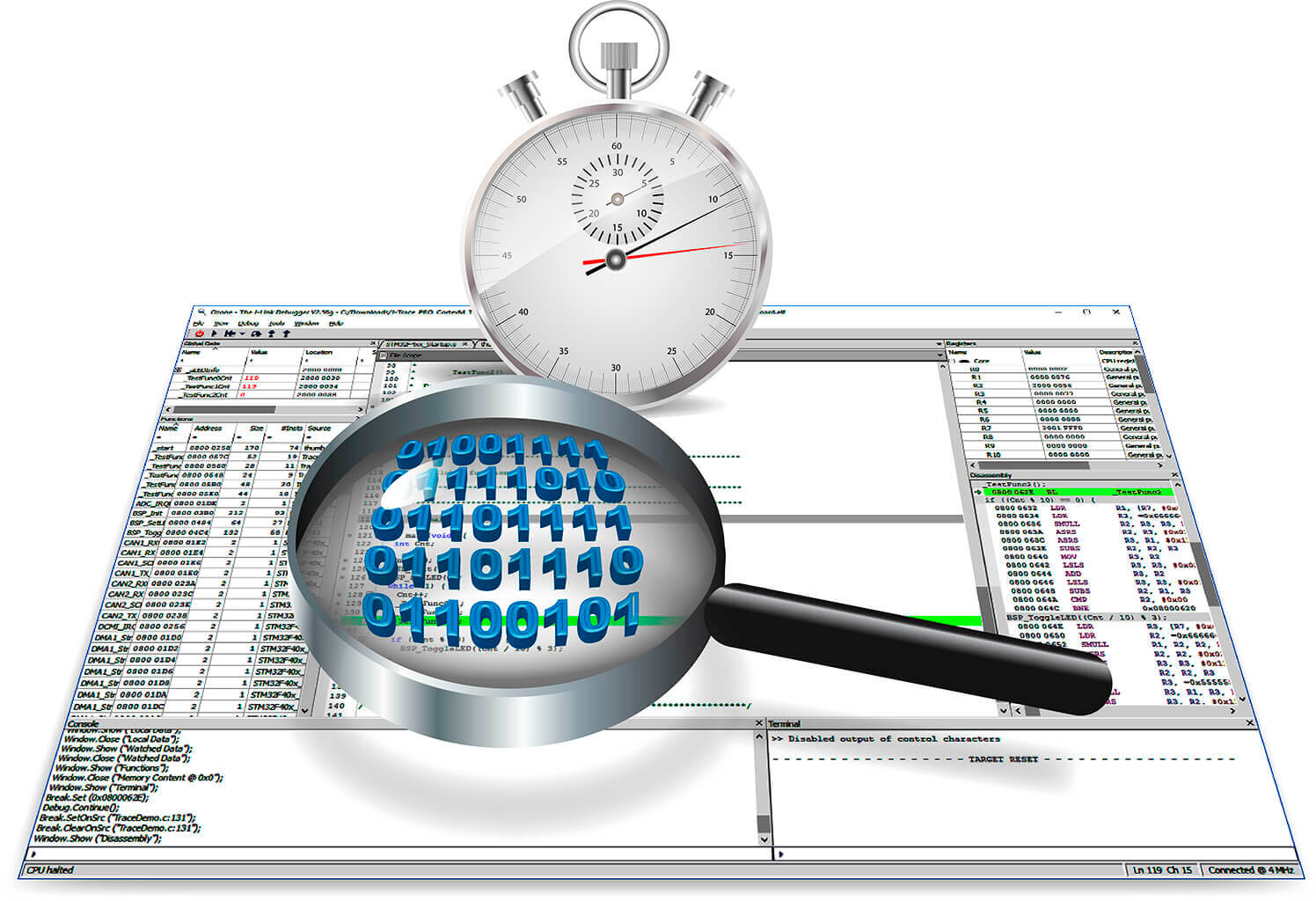 SEGGER’s Ozone debugger adds support for custom instructions