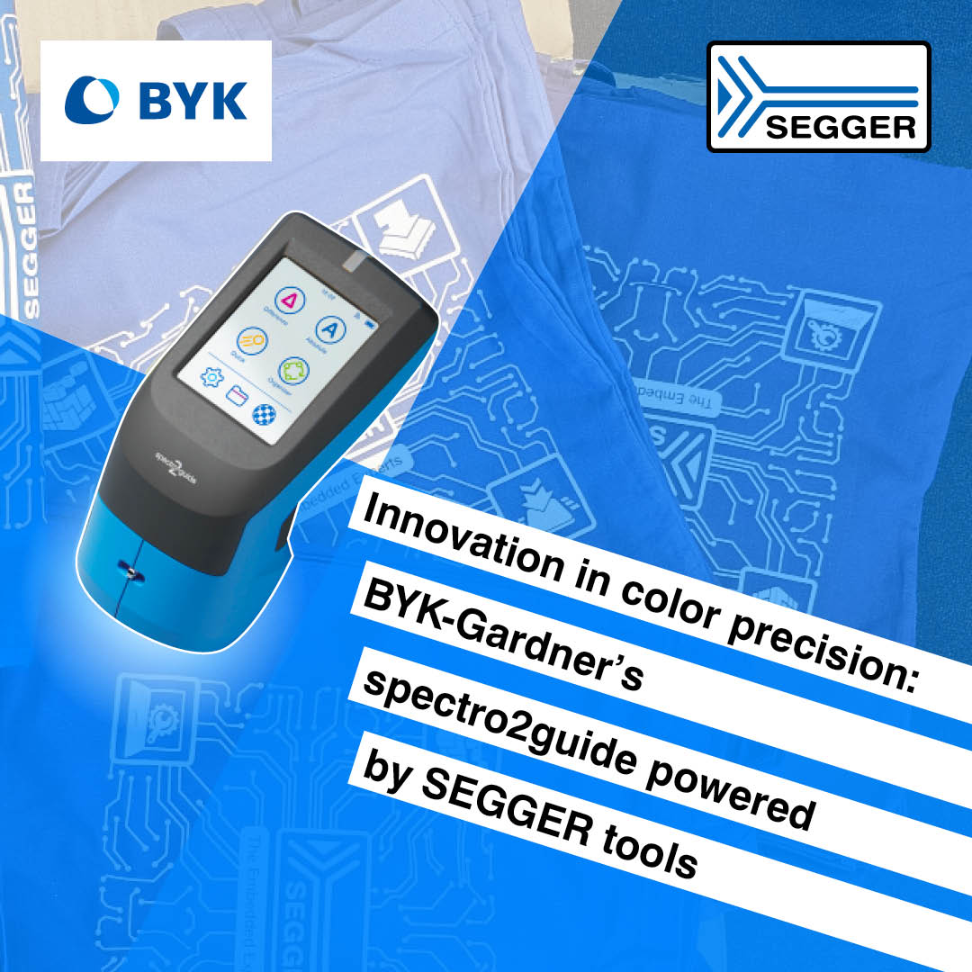 BYK-Gardner’s spectro2guide powered by SEGGER tools