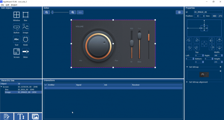 Creating a Cool Knob Using the SEGGER AppWizard