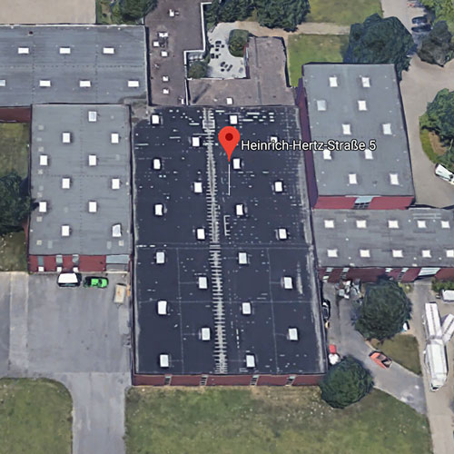 Map Heinrich Hertz Strasse 5 Hilden