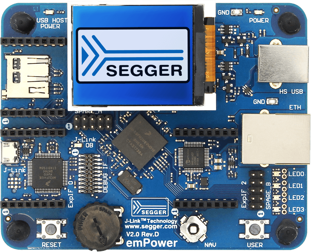 Segger embedded studio создание проекта