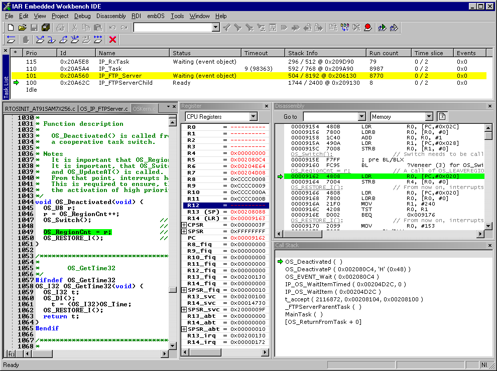 Iar embedded workbench for Arm. Iar embedded workbench for Arm 5.3.. Iar Arm Call function absolute address.