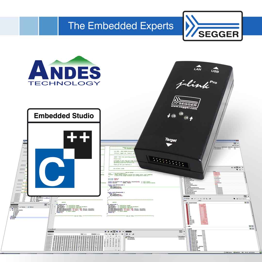 Segger embedded studio создание проекта