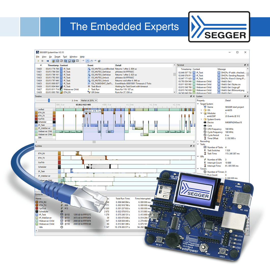 Segger embedded studio создание проекта