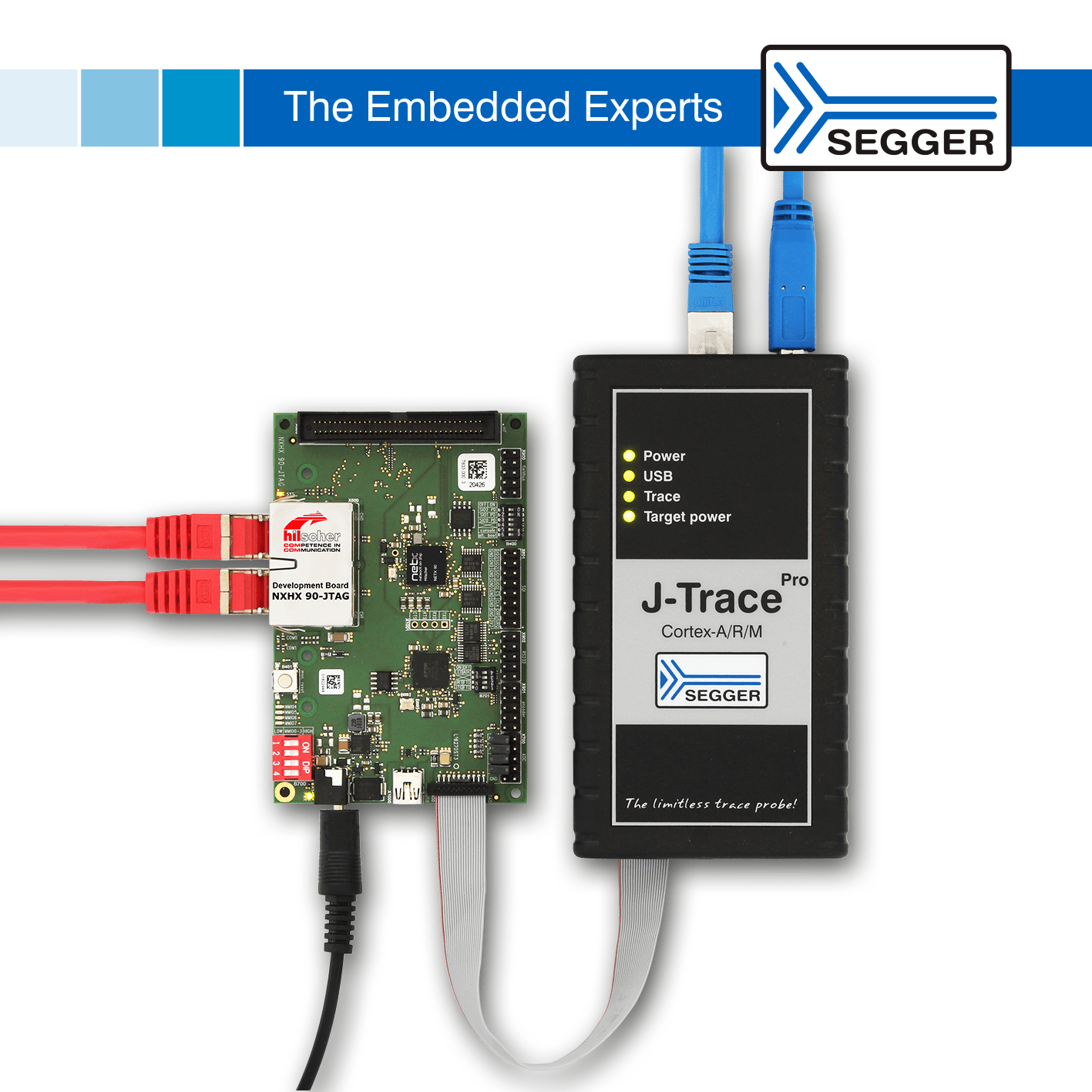 J-Trace & J-Link Support for Hilscher NetX90