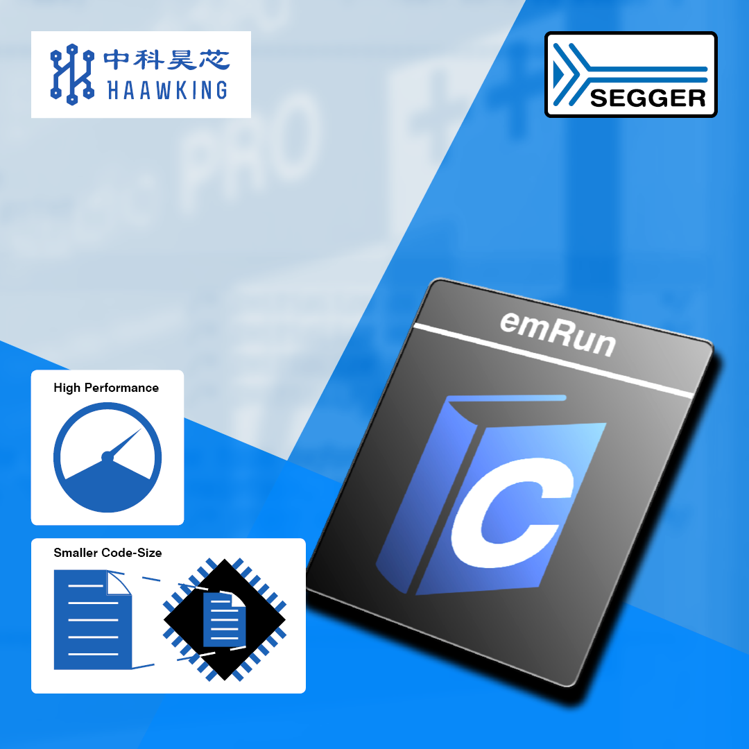 Haawking licenses SEGGER’s emRun for RISC-V