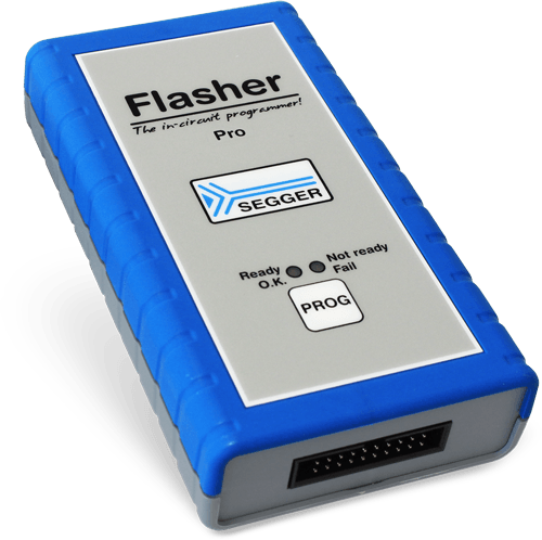 Flasher PRO SEGGER's Flasher PRO - Production flash programming for embedded systems based on any microcontroller