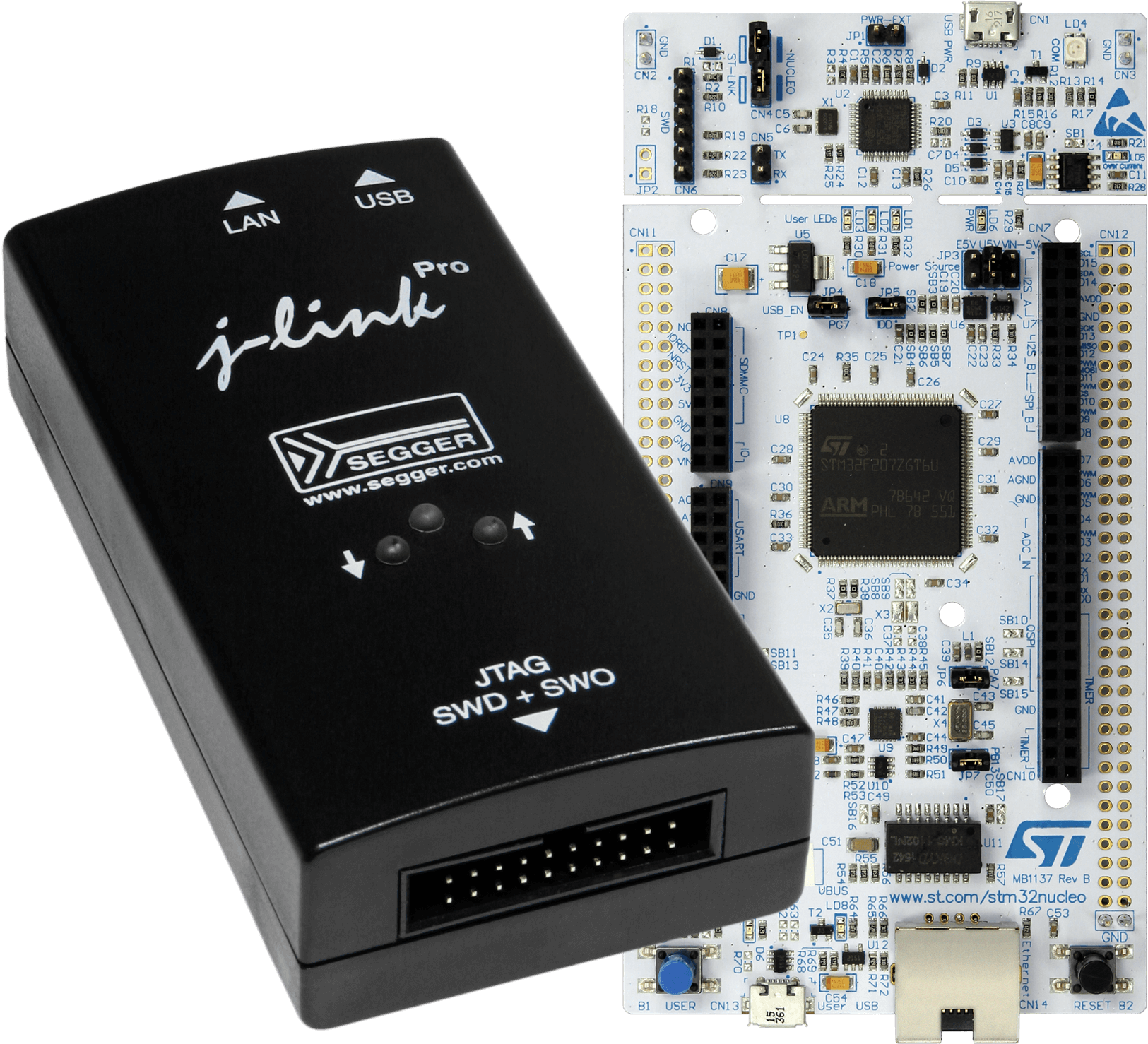 SEGGER's Advanced Debug Technology Made Available for STM32 Nucleo & Discovery MCU Boards